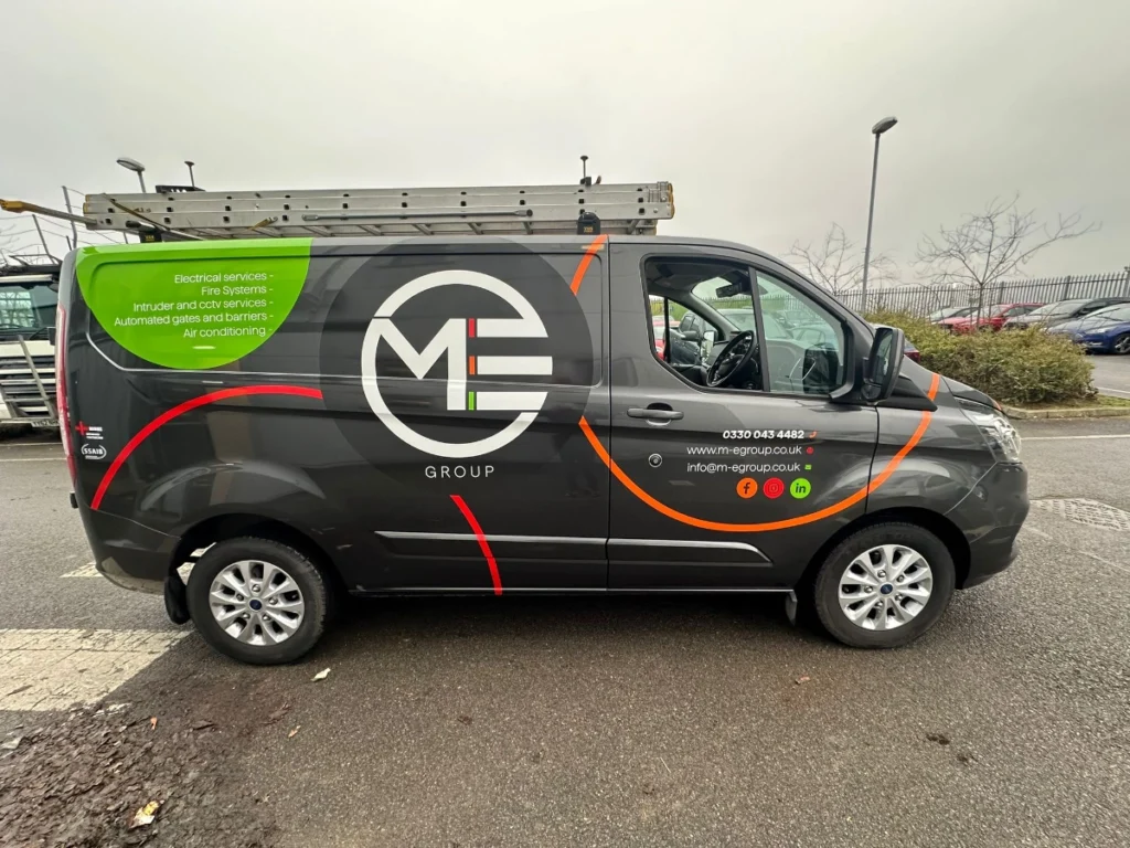 Fleet vehicle wrapping